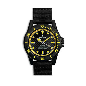Hoops Orologi - Curved Giallo Nero 2515l-06