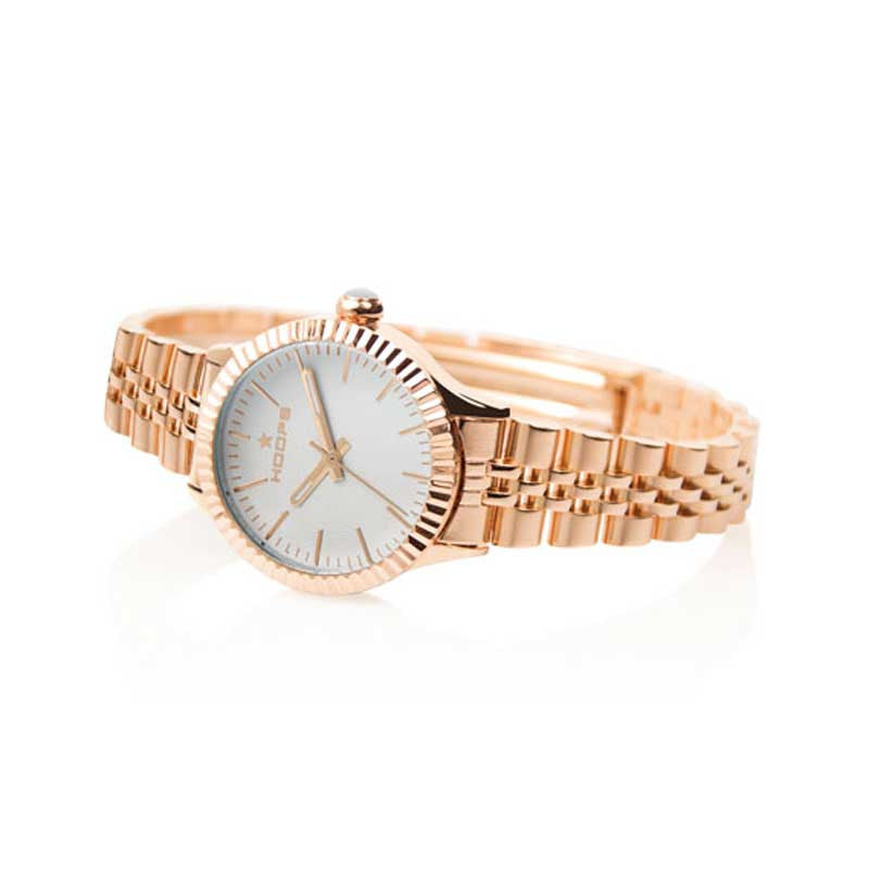 Hoops Orologi Luxury Gold Bianco 2560LG 08 Gioielleria Amadori
