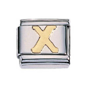 Lettera X per Braccialetto con Nome Zo Mix - Zoppini