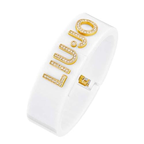 Liu Jo Luxury Bangle Bianco Gold Orologio Donna TLJ561