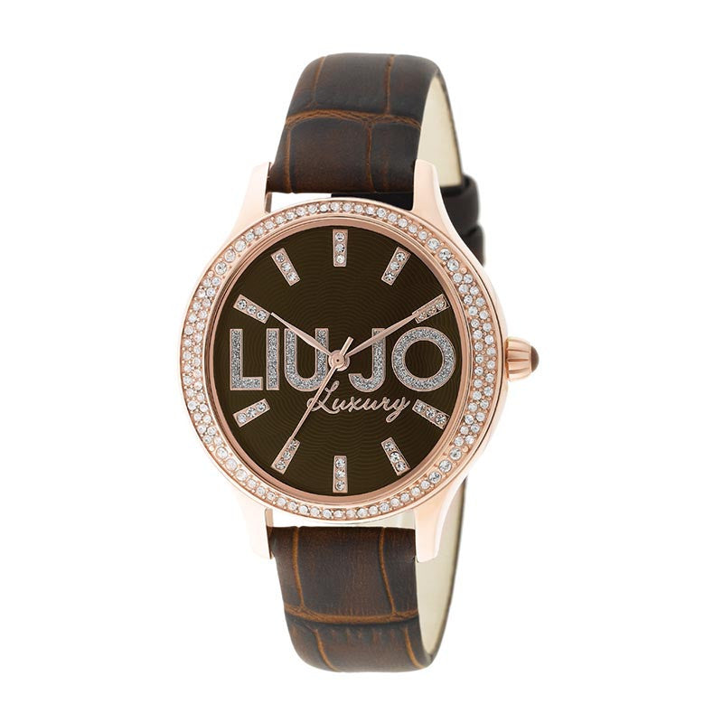 Liu Jo Luxury Giselle Marrone Oro Rosa Orologio Donna TLJ 767