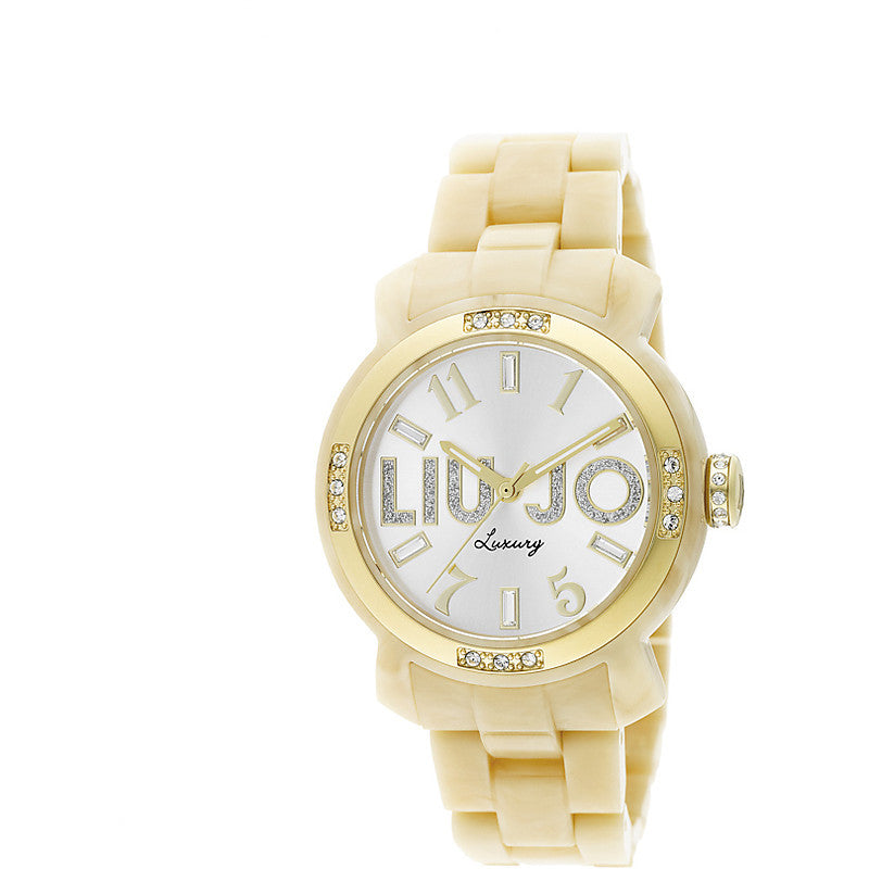 Liu Jo Luxury Miami Osso Gold Orologio Donna Quarzo Cristalli TLJ 696