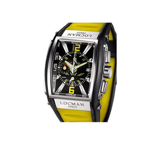 Locman Tremila Orologio Polso Uomo Titano Acciaio Giallo Nero Mod. 262