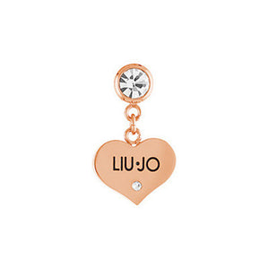 Mono Orecchino Acciaio Cuore Brilliant Rose Liu Jo Luxury