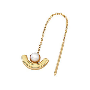 Mono Orecchino B Wired Acciao Gold con Perla Breil