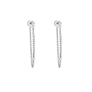 Orecchini Acciaio con Cristalli Liu Jo Luxury