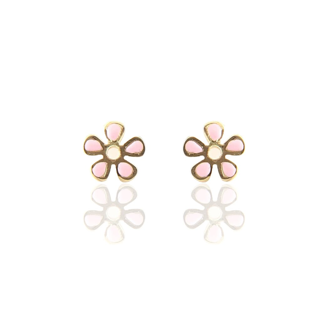 Orecchini oro 18 kt Donna doppio cerchio 2 colori 4,20 gr - Gioielli Tosti