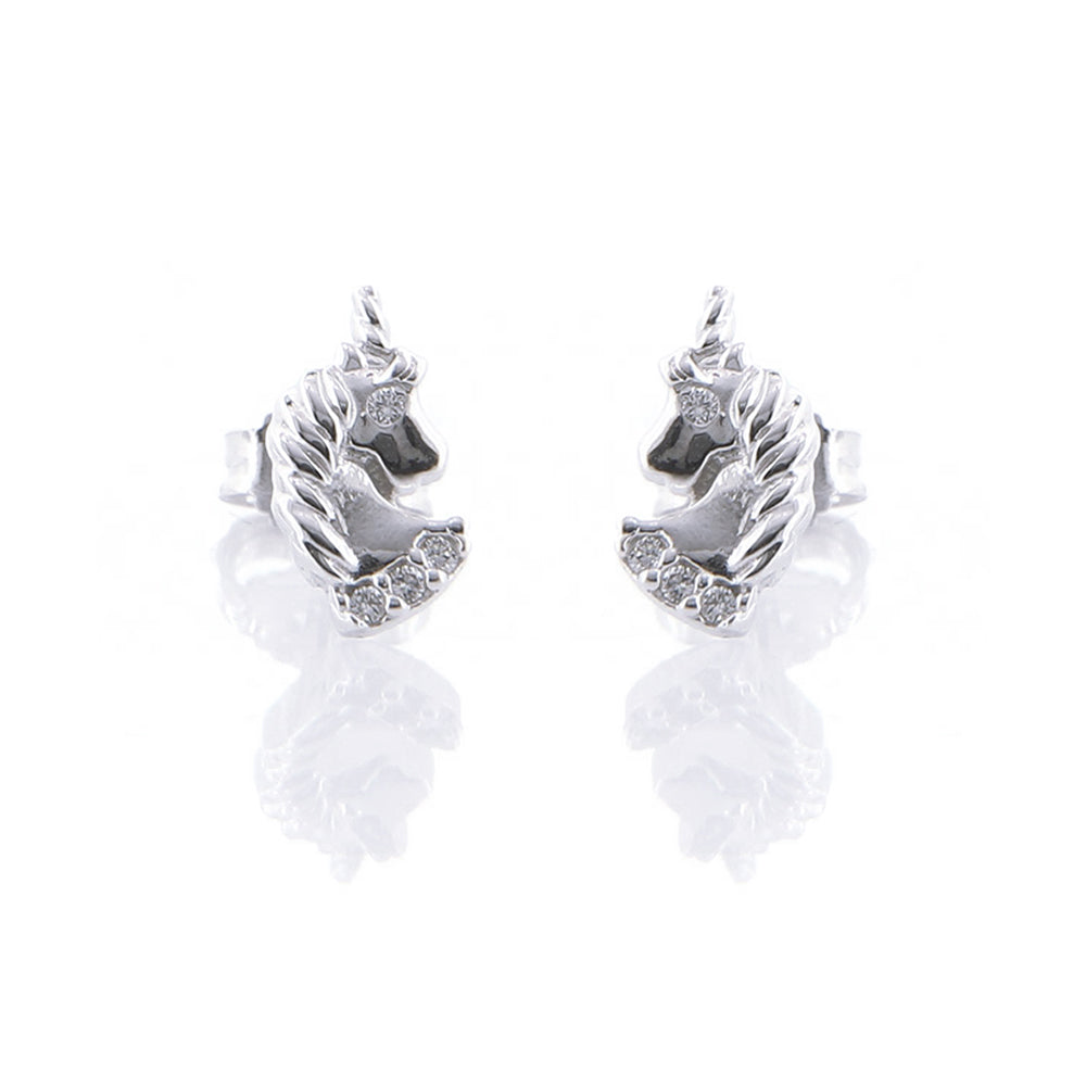 Orecchini Rose Unicorn Kids &ndash; 1 Pezzo