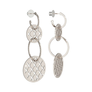 Orecchini Colore Argento Melrose 10 B10OBB25 - Rebecca Gioielli  