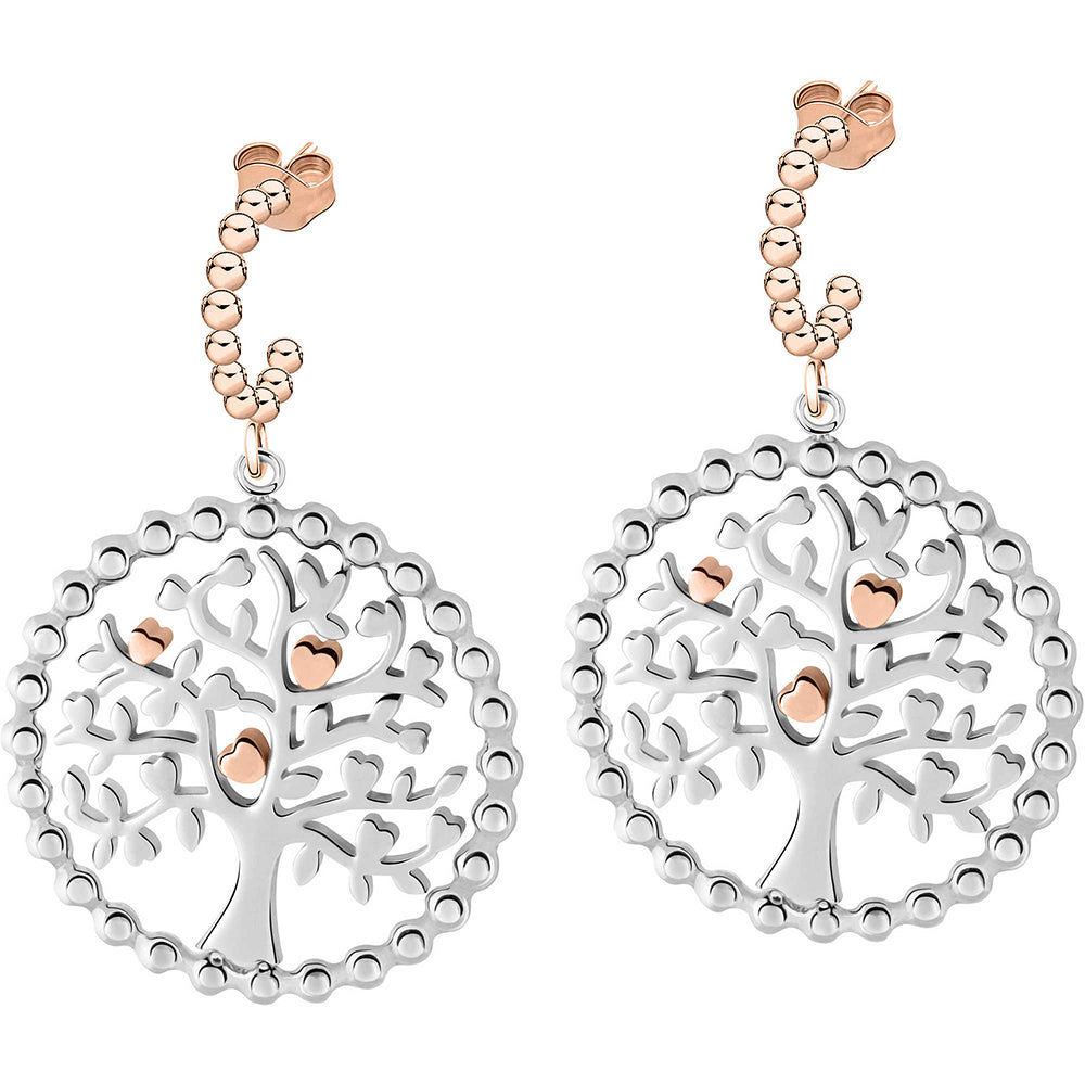 Orecchini Donna Acciaio Albero della Vita Talismani Morellato