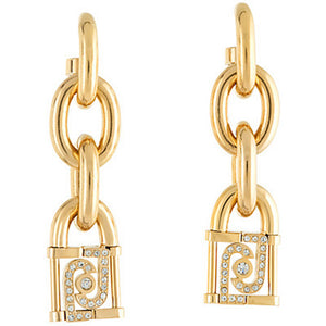 Orecchini Donna Acciaio Chain Gold Liu Jo Luxury