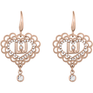 Orecchini Donna Acciaio Cuore Rose Passion Liu Jo Luxury
