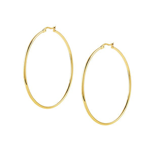 Orecchini Donna Acciaio Oro Giallo Silhouette Nomination