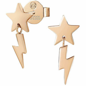 Orecchini Donna Acciaio Oro Rosa Stardust Nomination