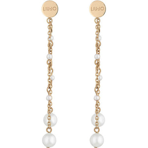 Orecchini Donna Acciaio Rose con Perle Liu Jo Luxury