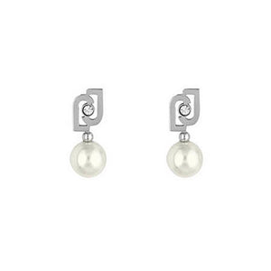 Orecchini Donna Acciaio e Perle Icona Liu Jo Luxury