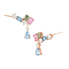 Orecchini con pietra rubino: piccoli orecchini a bottone con rubino per ragazze e donne – Pure Gems Orecchini con pietra rubino: piccoli orecchini a bottone con rubino per ragazze e donne – Pure Gems