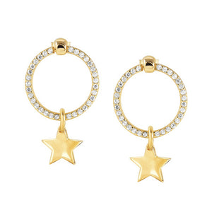 Orecchini Donna Argento Gold Chic&Charm Stella Nomination