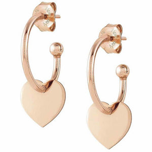 Orecchini Donna Argento Rose Melodie Cuore Nomination