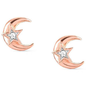 Orecchini Donna Argento Rose Sweerrock ed Romance Luna Nomination