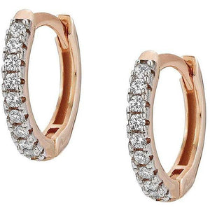 Orecchini Donna Argento Rose Zirconi Bianchi Easychic Nomination