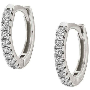 Orecchini Donna Argento Zirconi Bianchi Easychic Nomination