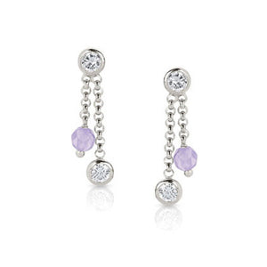 Orecchini Donna Bella Giada Lilla 142644/020 - Nomination   