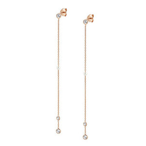 Orecchini Donna Bella con Perle Oro Rosa 142663/011 - Nomination    