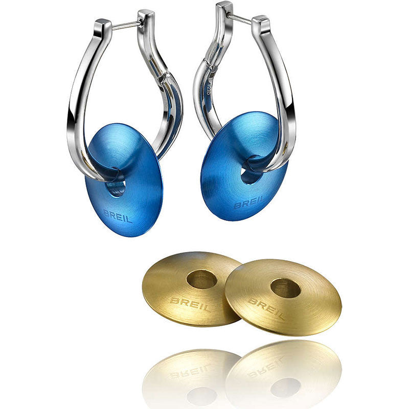 Orecchini Donna Blu Oro Secretly TJ1232 Breil Gioielleria Amadori - Main Image