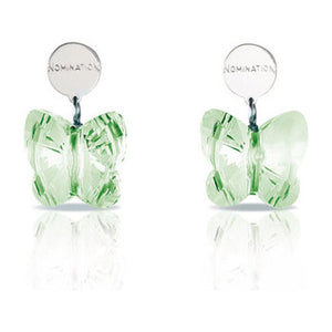 Orecchini Donna Butterfly Swarovski Verde 021339/013 - Nomination  