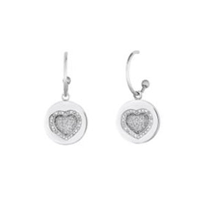 Orecchini Donna Complicity Capsule Cuore Grigio Liu Jo Luxury