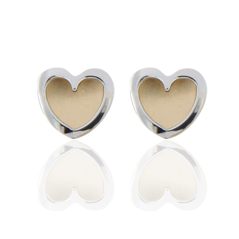 Orecchini Donna Cuore in Oro 2 Colori