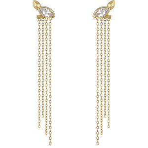Orecchini Donna Gold Golden Cascade My Lucky by Giulia Salemi Breil