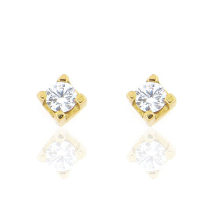 Orecchini Donna Punto Luce in Oro Giallo