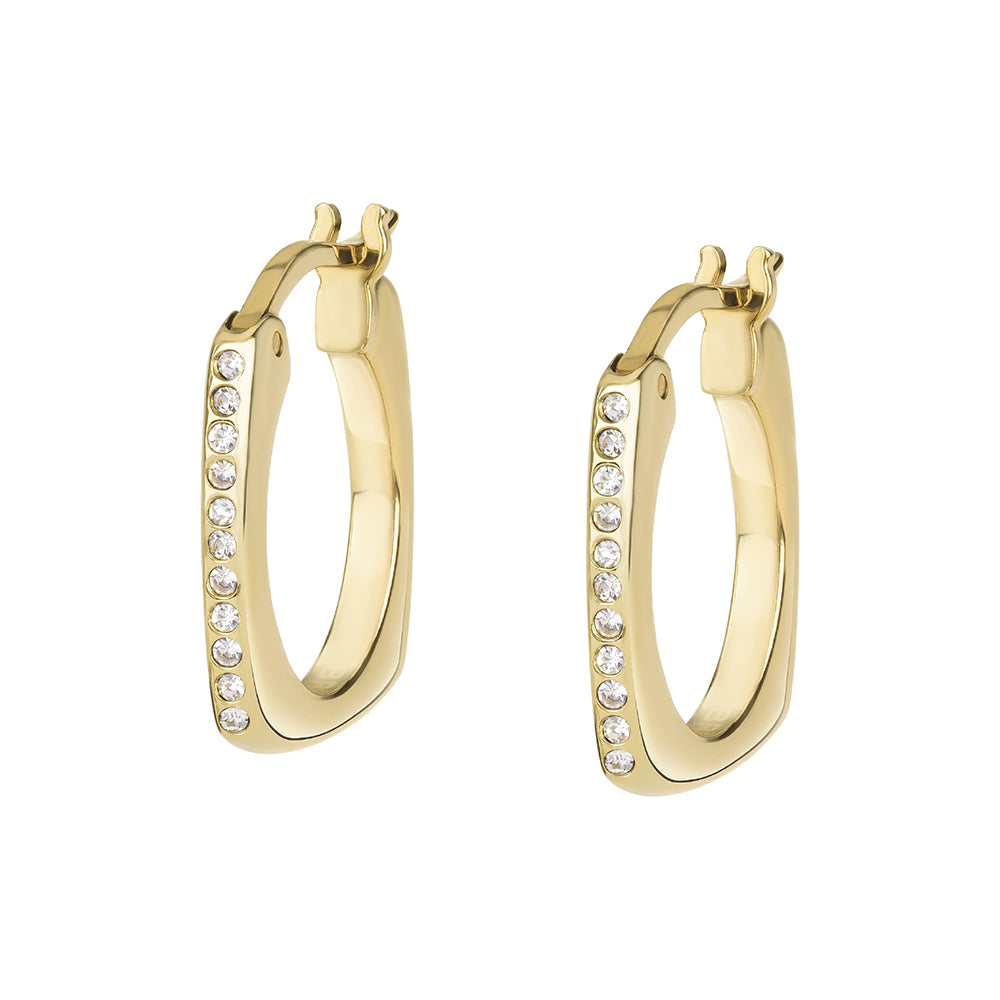 Orecchini Creolo da Donna in Oro giallo 9k (375