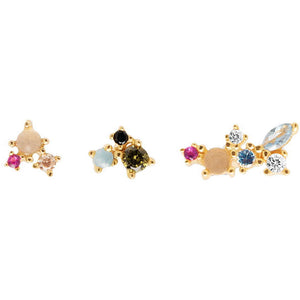 Orecchini Donna in Argento Gold Atelier La Palette PDPaola