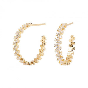 Orecchini Donna in Argento Gold Essentials Crown PDPaola