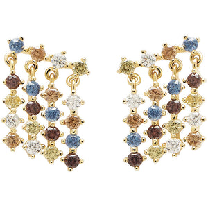 Orecchini Donna in Argento Gold Five Willow PDPaola