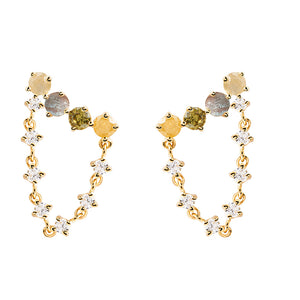 Orecchini Donna in Argento Gold Juno PDPaola