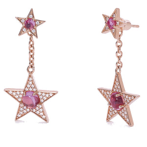 Orecchini Donna in Argento Rose Starlet Mabina Gioielli