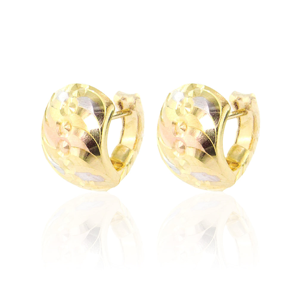 Orecchini Donna in Oro 3 Colori