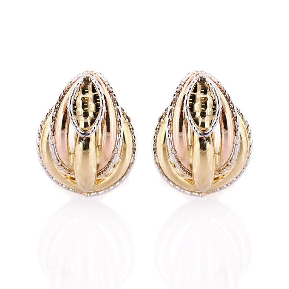 Orecchini Donna in Oro 3 Colori