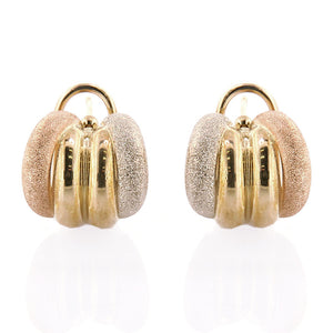 Orecchini Donna in Oro 3 Colori