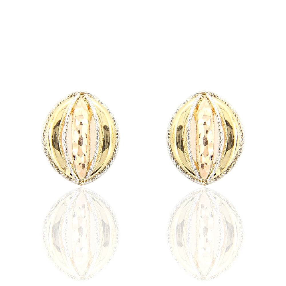 Orecchini Donna in Oro 3 Colori