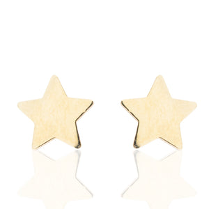 Orecchini Stella in Oro Giallo