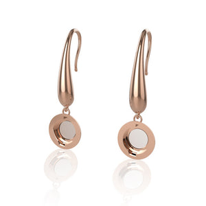 Orecchini in Acciaio Lucido Rosa TJ2058 - Breil Stones 
