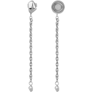 Orecchini in Acciaio Lucido Silver Breil Stones 