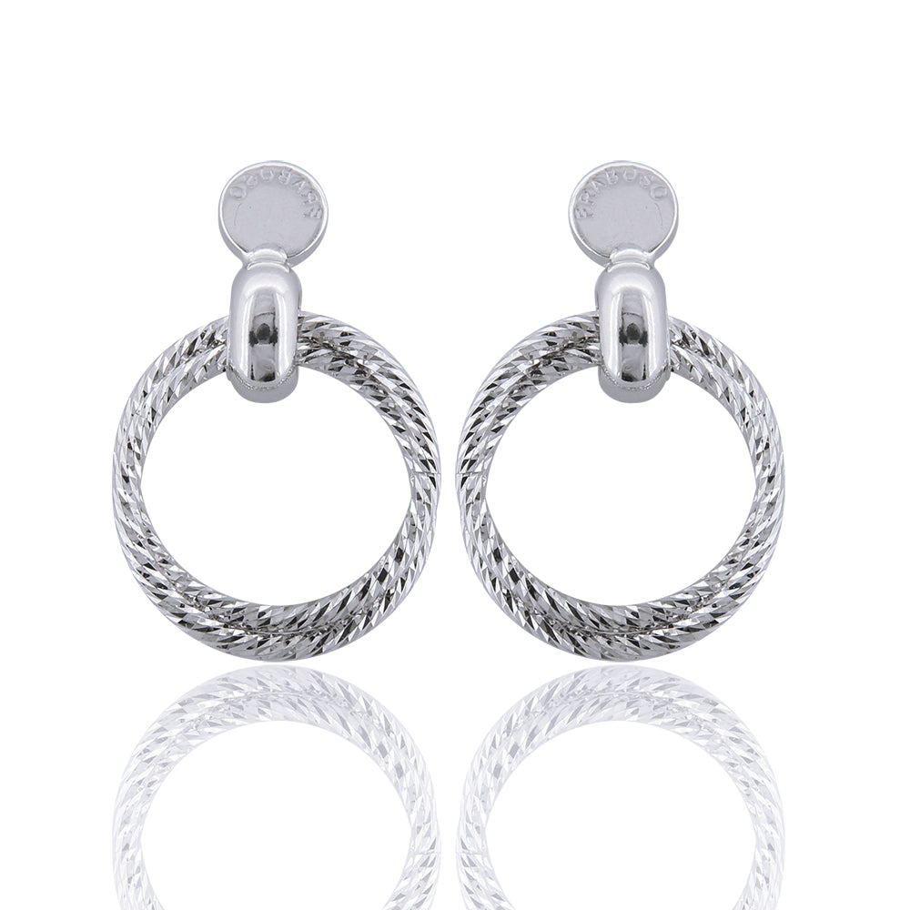 Orecchini in Argento Diamantato Fraboso