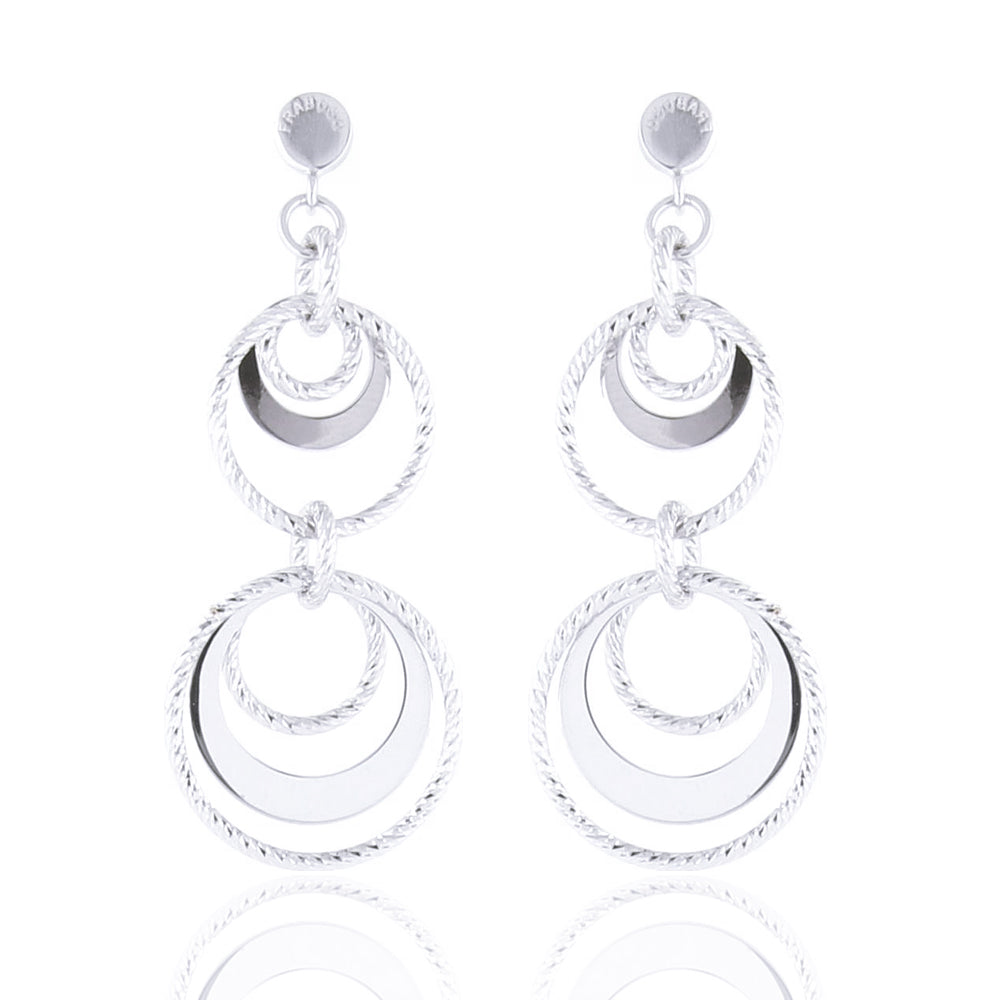 Orecchini in Argento Diamantato Fraboso