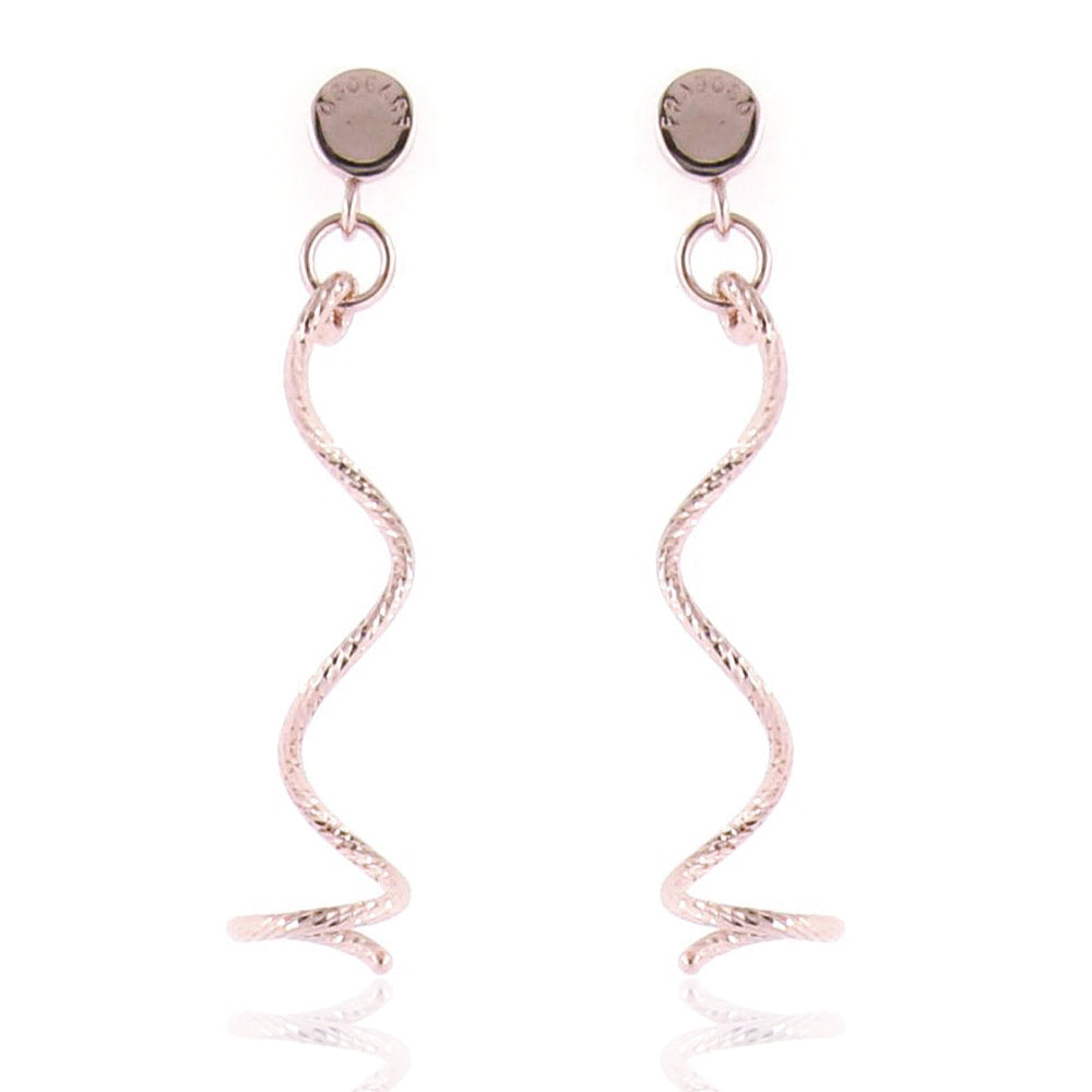 Orecchini in Argento Rosa Fraboso